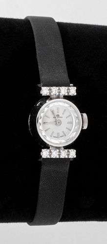 BUCHERER 18K WHITE GOLD DIAMOND