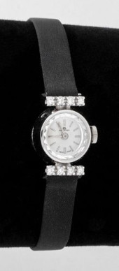 BUCHERER 18K WHITE GOLD DIAMON