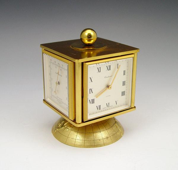 BUCHERER IMHOF 4 SIDED TABLE CLOCK: