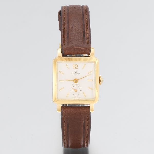 BüCHERER LADIES' 18K WRISTWATCH
