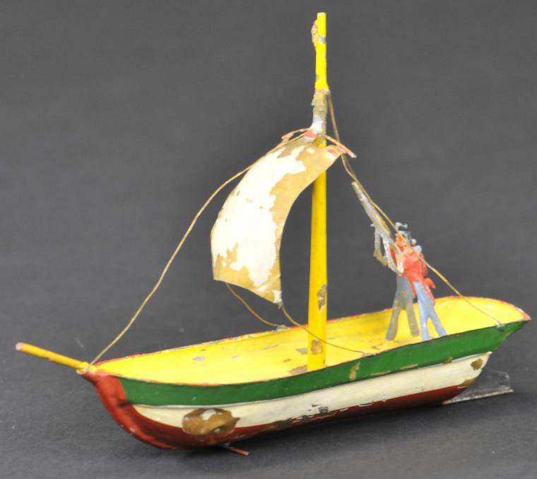 BUCHNER SAILBOAT Germany early 19th