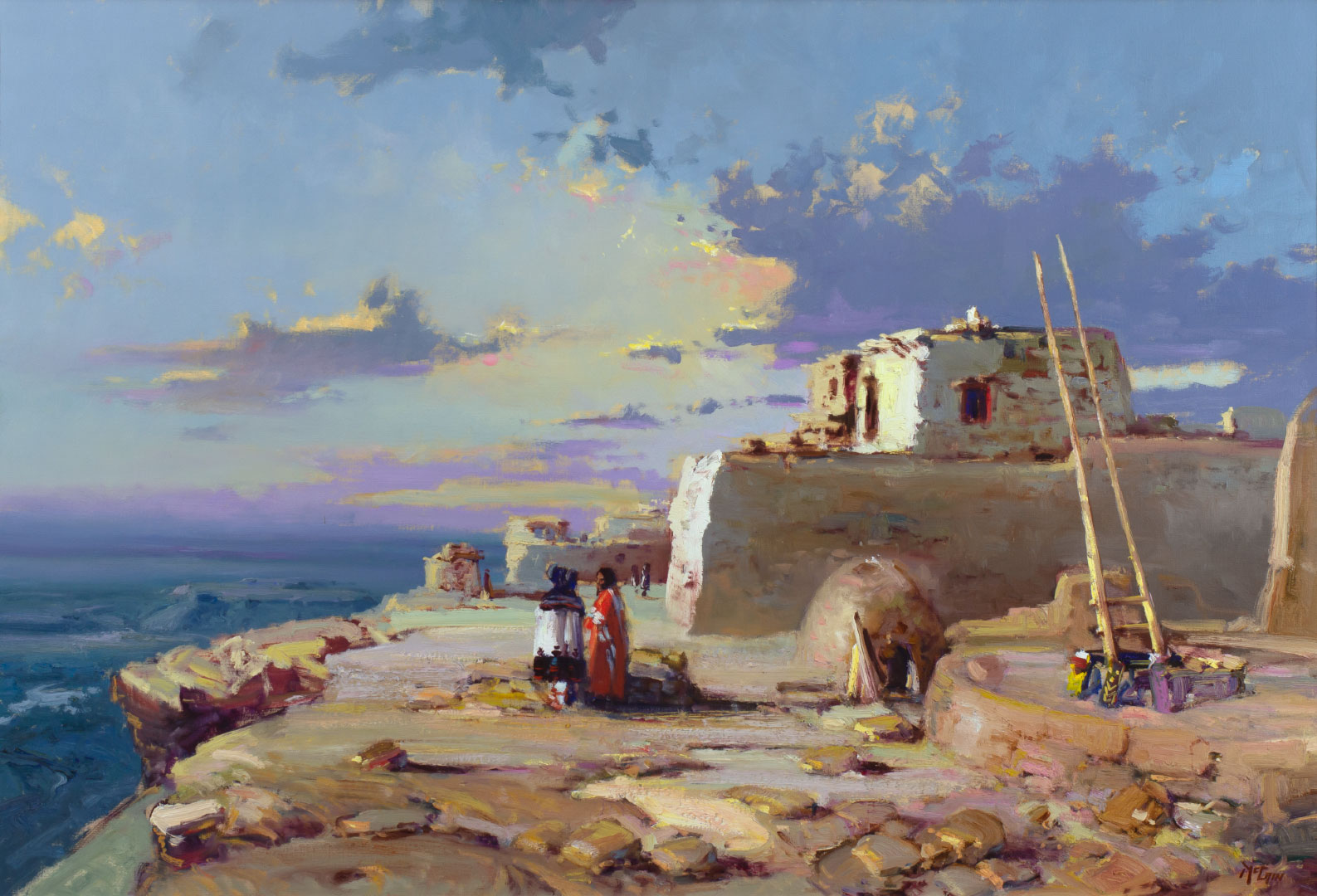 BUCK MCCAIN (1943-), INDIANS AND
