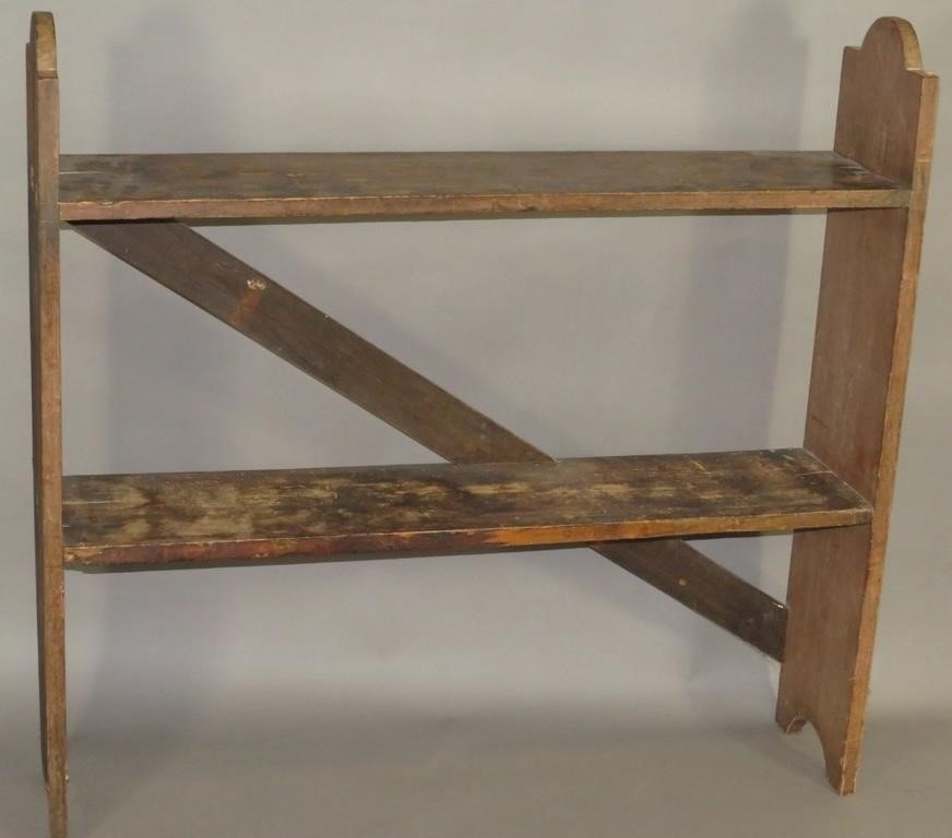 BUCKET BENCHca. 1870; the tombstone