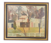 BUCKLER SIGNED OIL PAINTING OF