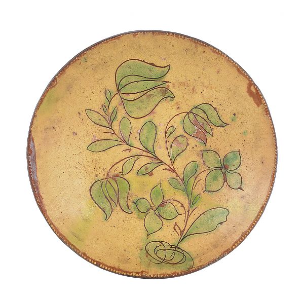 Bucks County Pennsylvania sgraffito