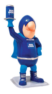 BUD LIGHT BUD MAN FIGURAL DISP