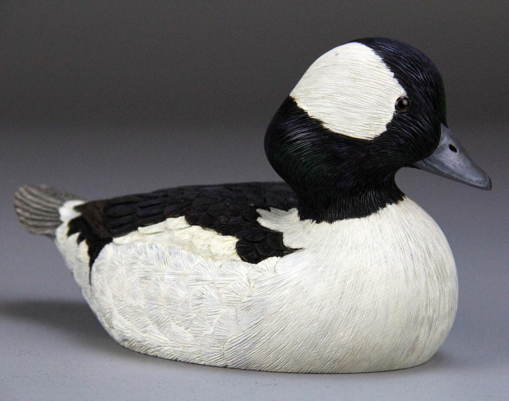 Bud Wheeler Finely Carved Buffle