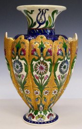 BUDAPEST HUNGARIAN GILT PORCEL