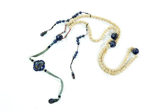 BUDDHIST PRAYER BEADS.  China  19th