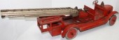 BUDDY L AERIAL TRUCK, FINE EXA