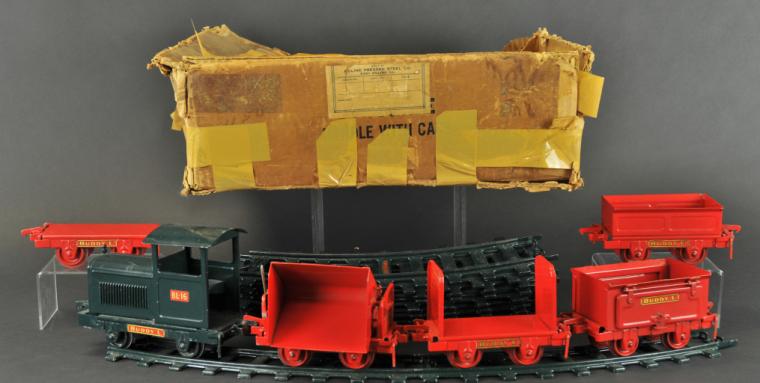 BUDDY 'L' BOXED INDUSTRIAL TRAIN