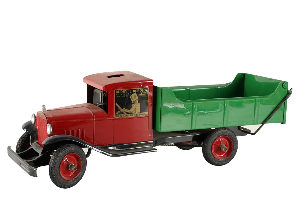 BUDDY L. MECHANICAL TOY DUMP