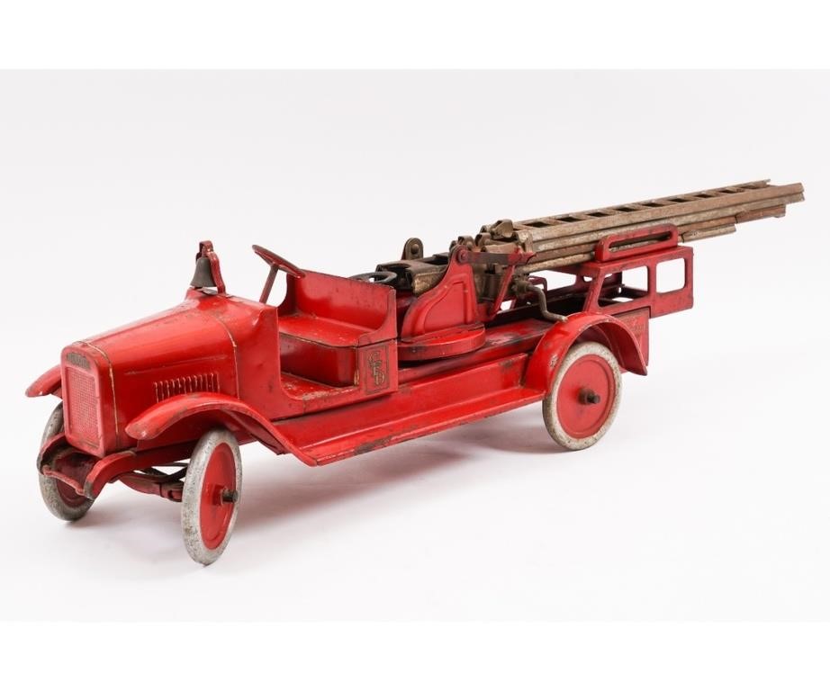 Buddy "L" red pressed steel