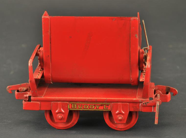BUDDY 'L' ROCKER DUMP CAR Pressed