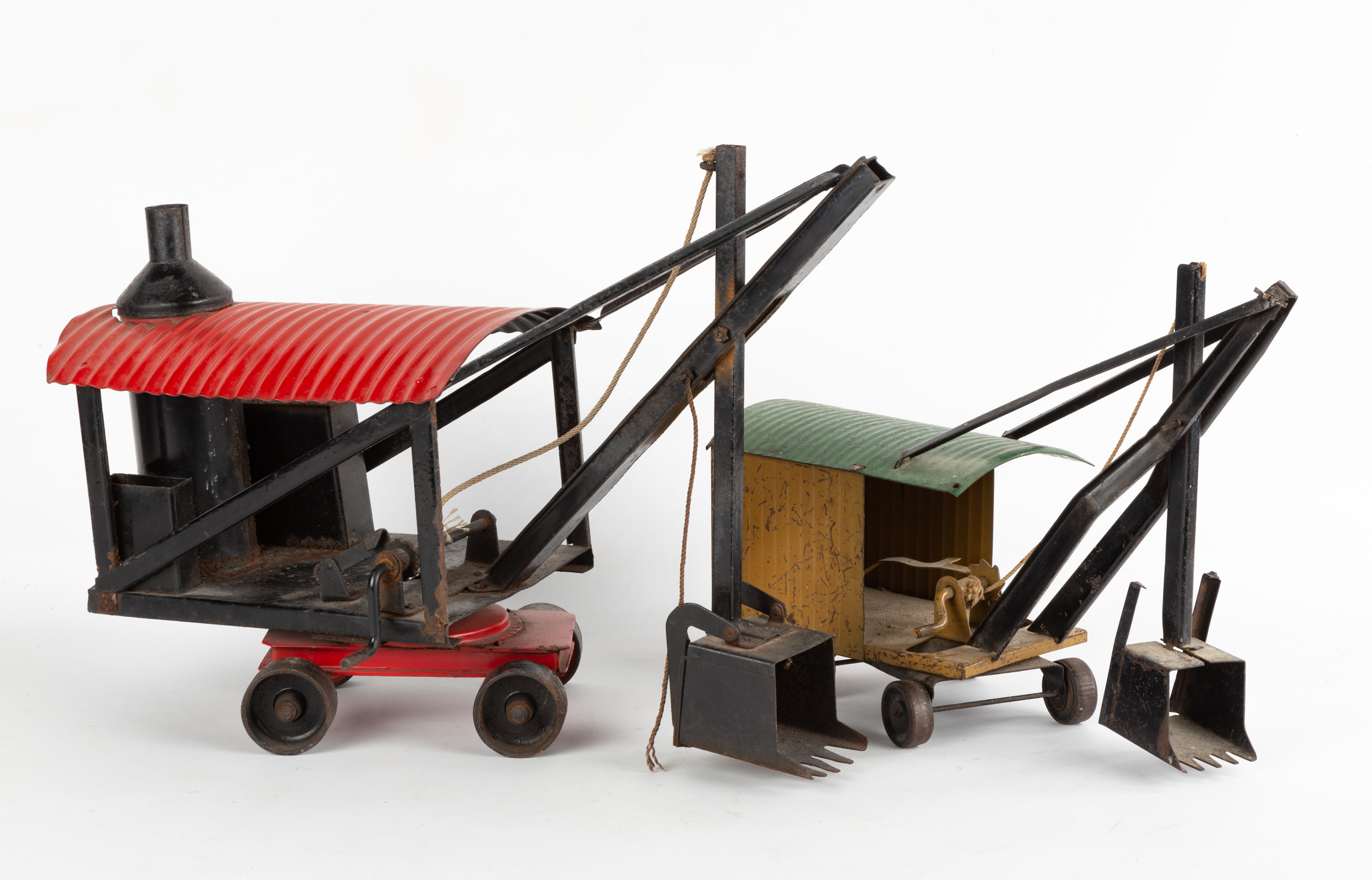 BUDDY L STEAM SHOVEL & LITTLE JIM