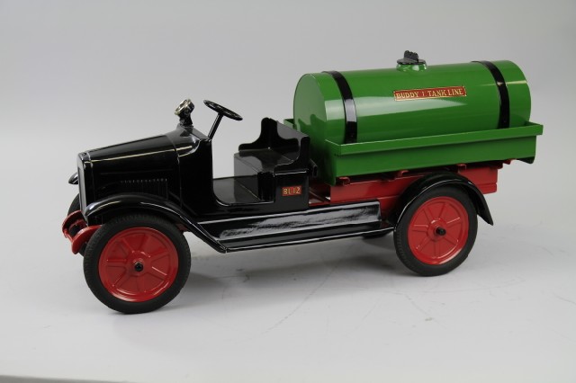 BUDDY 'L' TANK LINE TRUCK Black cab