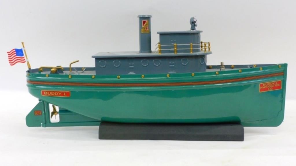 BUDDY L TUG BOAT NUMBER 3000.