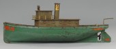 BUDDY 'L' TUGBOAT Pressed stee