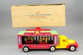 BUDDY 'L' WOODEN CIRCUS WAGON