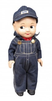 Buddy Lee Jeans composition ad