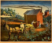 BUELL WHITEHEAD LITHOGRAPH "TO