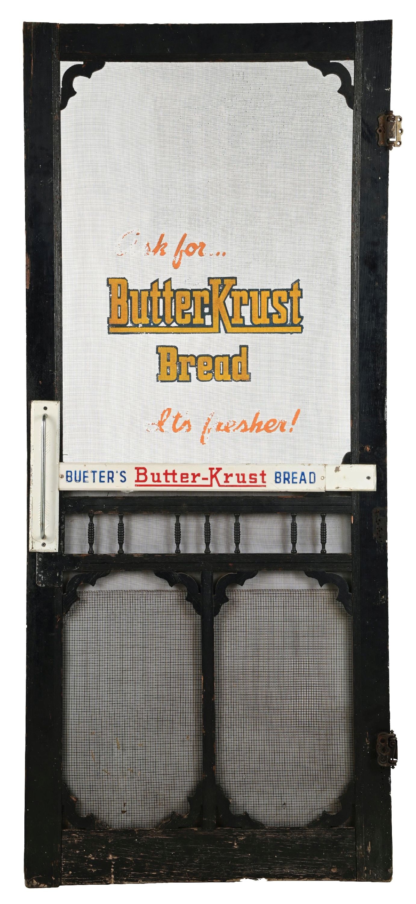 BUETER'S BUTTER-KRUST SCREEN DOOR