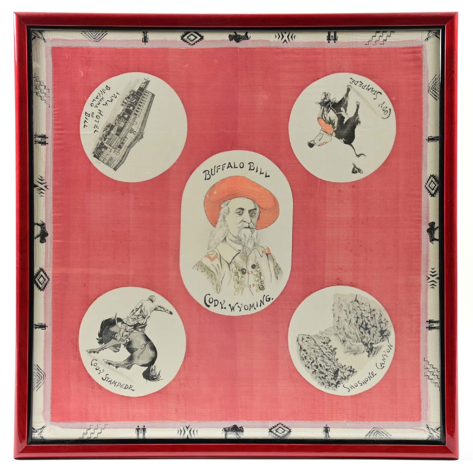BUFFALO BILL / CODY, WYOMING SILK