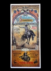 BUFFALO BILL CODY WYOMING STAM