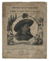BUFFALO BILL'S WILD WEST PROGR