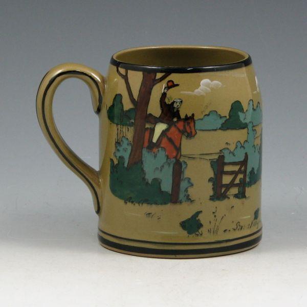 Buffalo Deldare hunt scene mug