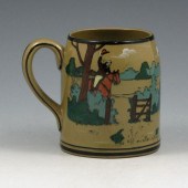 Buffalo Deldare hunt scene mug