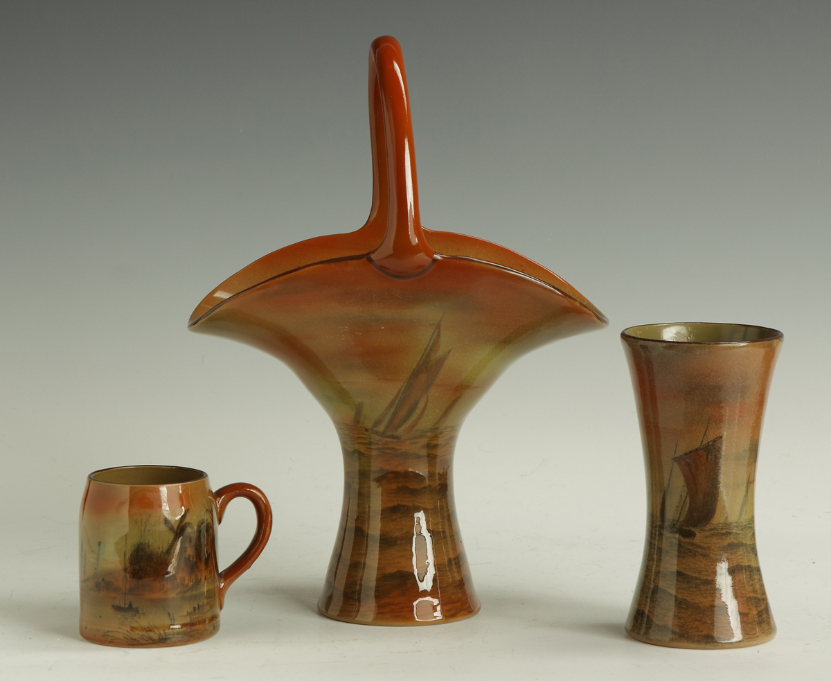 Buffalo Pottery Abinoware Basket