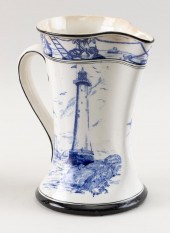 BUFFALO POTTERY PITCHER WITH N