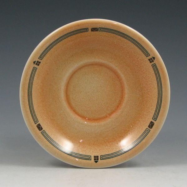 Buffalo saucer with Arts & Crafts