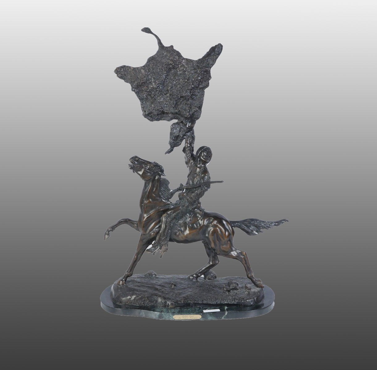 BUFFALO SIGNAL BRONZE AFTER