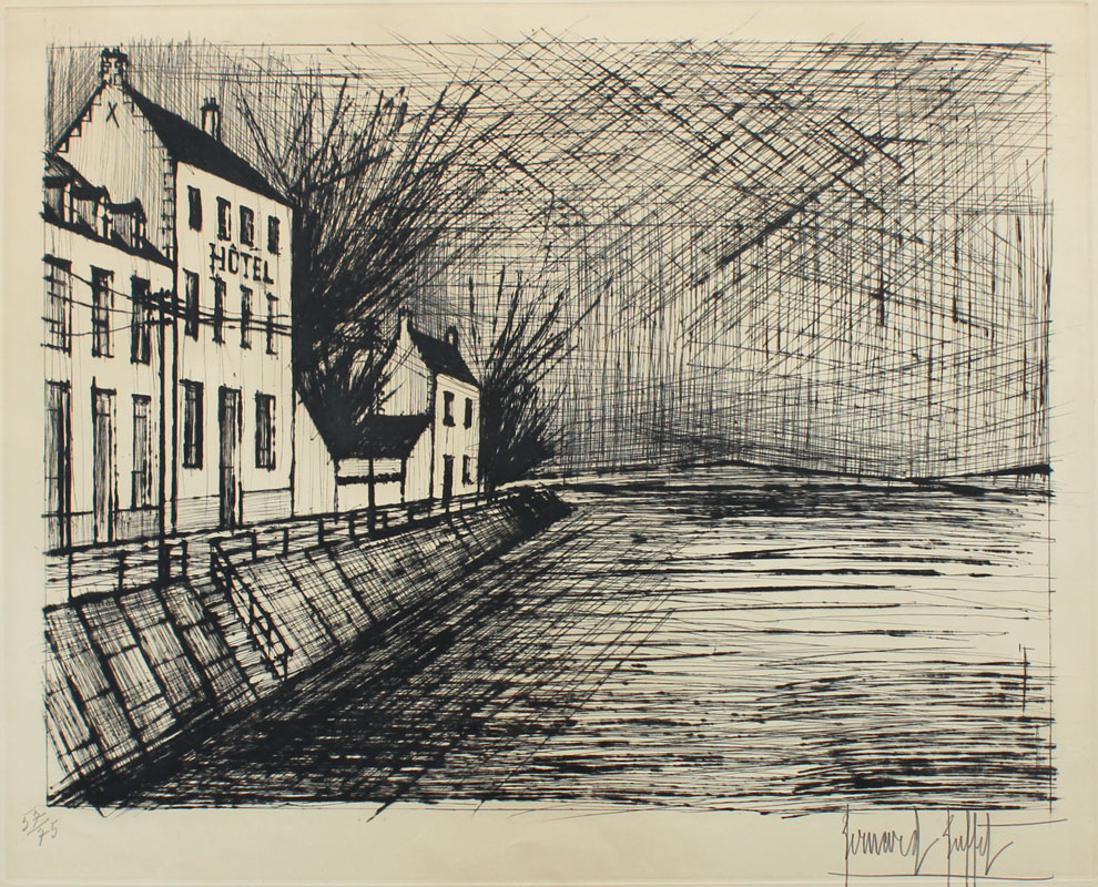 BUFFET Bernard (French 1928-):