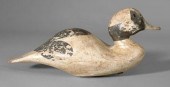 Bufflehead decoy, articulated