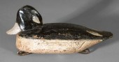 Bufflehead hen decoy, paper la