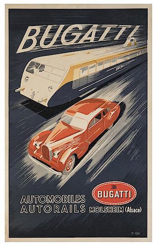 BUGATTI.Geri, R. Bugatti.