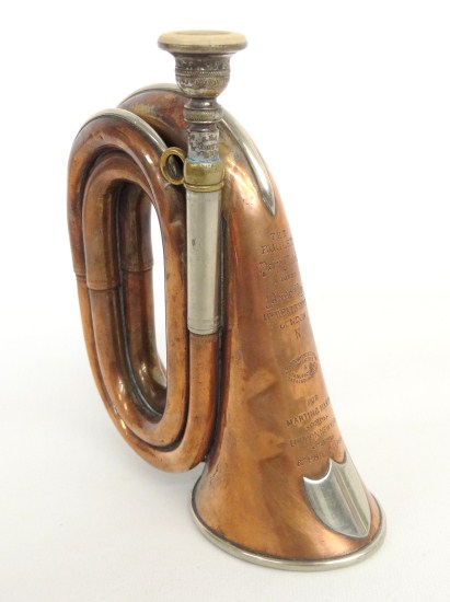 Bugle marked ''The