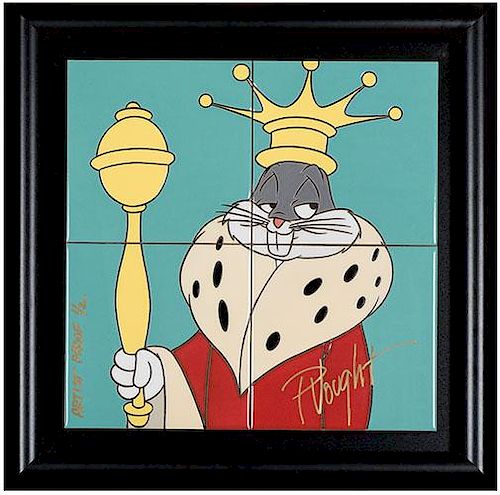 BUGS BUNNY "KING BUGS" CERAMIC