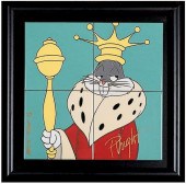 BUGS BUNNY "KING BUGS" CERAMIC