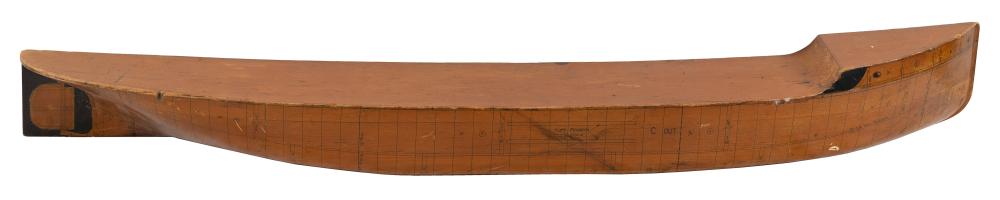 BUILDER'S HALF HULL MODEL FIRST