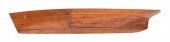 BUILDER’S HALF HULL MODEL OF A