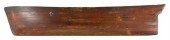 BUILDER'S HALF HULL MODEL OF A