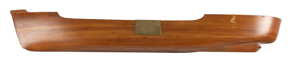 BUILDER’S HALF HULL MODEL OF U.S.