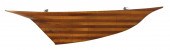 BUILDER’S HALF HULL MODEL OF A