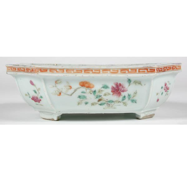Bulb bowl; 19th century footed