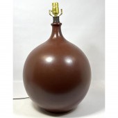 Bulbous BOSTLUND Art Pottery M