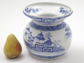 BULBOUS CANTON SPITTOON, 19TH